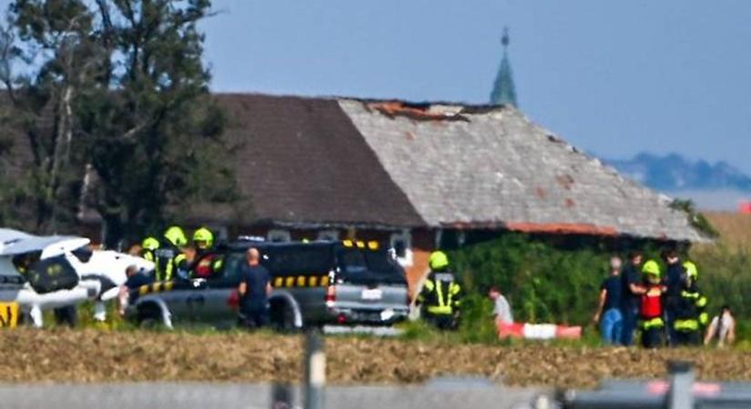 Felborult egy repülőgép Ausztriában - mentőhelikoptert is riasztottak a helyszínre