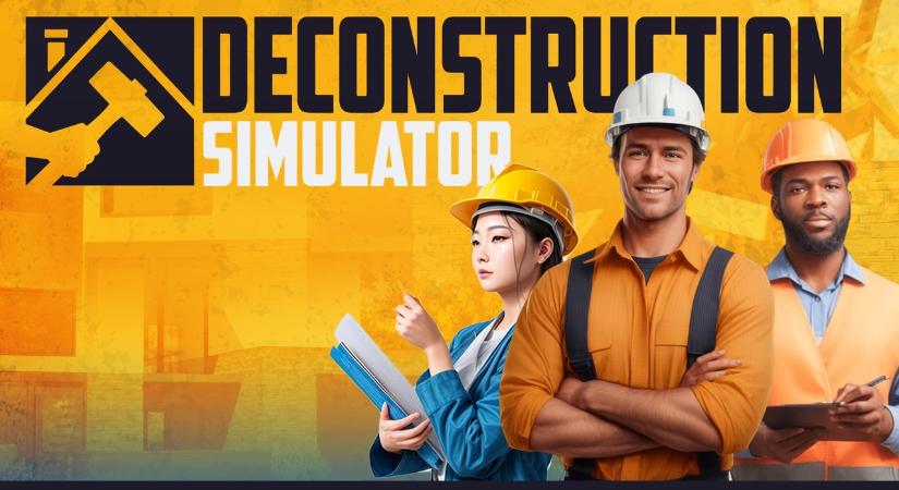 Rombolás, zúzás, pusztítás – mindez rád vár a még e hónapban megjelenő Deconstruction Simulatorben