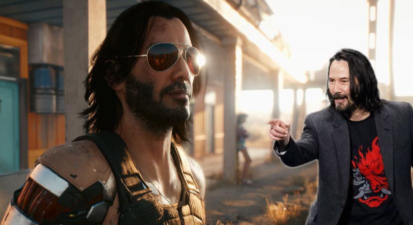 Keanu Reeves visszatérhet a Cyberpunk 2-be – újra Johnny Silverhand bőrébe bújna!