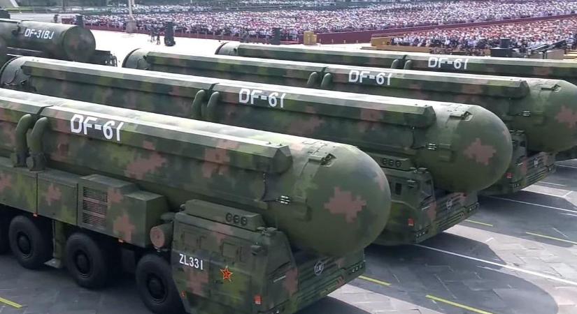A kínaiak új atomrakétát villantottak, a célpont már Washington