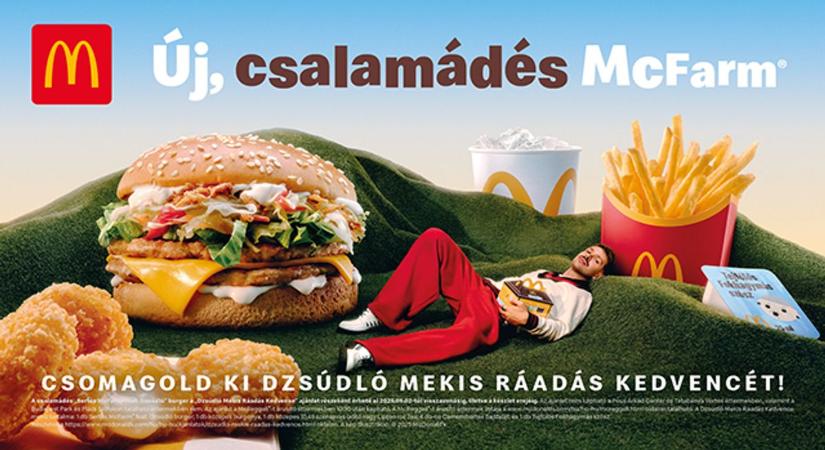 Extra újdonsággal, még több magyaros, retro ízzel jön Dzsúdló a Meki éttermekbe! – Újraalkotott burgerrel érkezik Dzsúdló Mekis Ráadás Kedvence