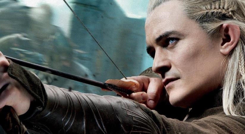 Csak egyetlen színész láthat Legolas tünde szemével, és az Orlando Bloom