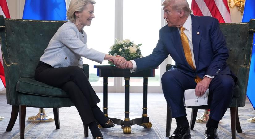 Az európaiak többsége megalázónak tartja von der Leyen vámalkuját