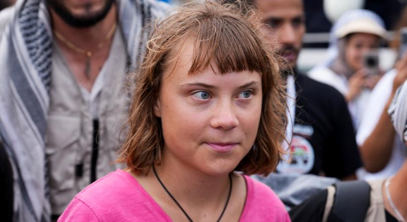 Dróntámadás miatt gyulladhatott ki Greta Thunberg Gáza felé tartó hajója