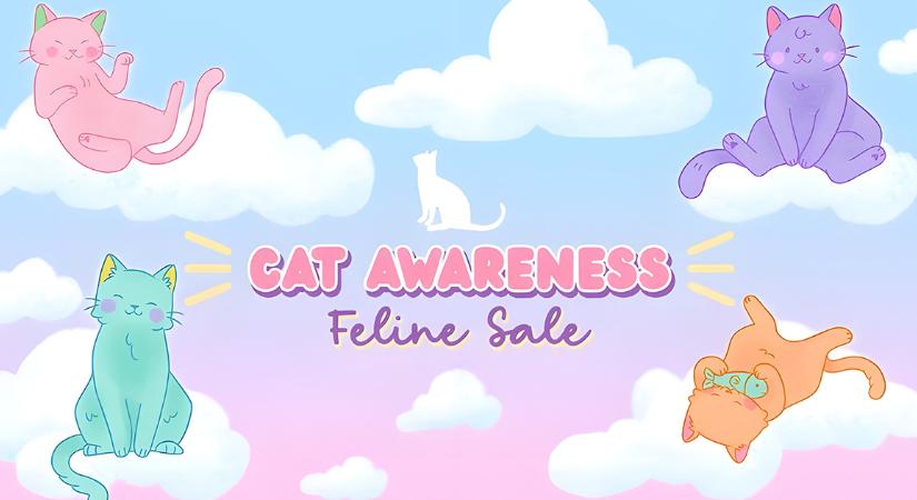 Itt az év legcukibb akciója! Elindult a Steam cicás vására
