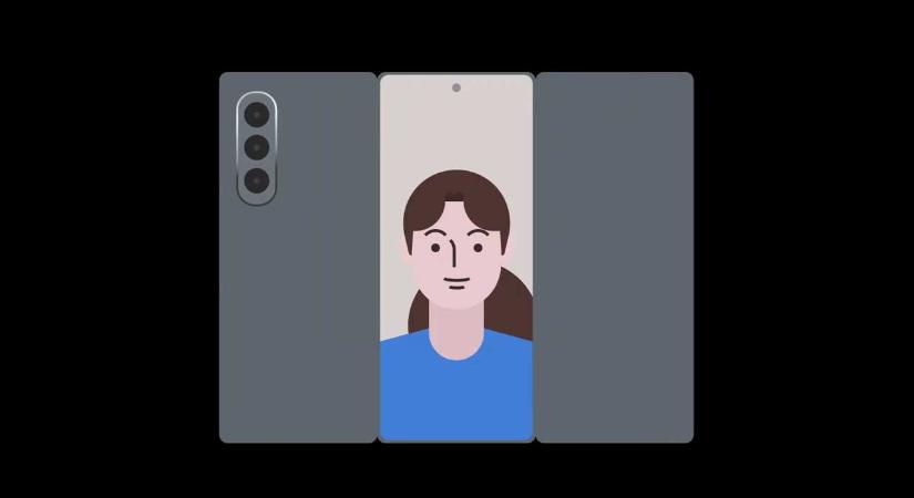 Így működik majd a Samsung háromfelé hajlítható okostelefonja
