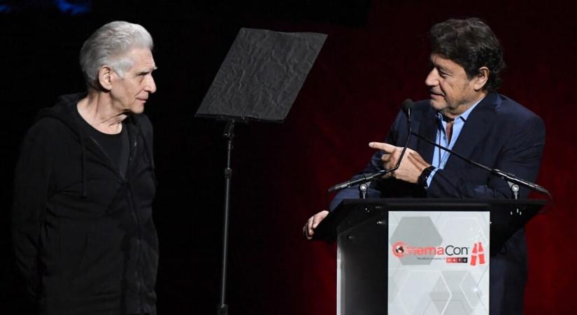 Egy asztalnál David Cronenberg, Szabó István, Atom Egoyan és Robert Lantos
