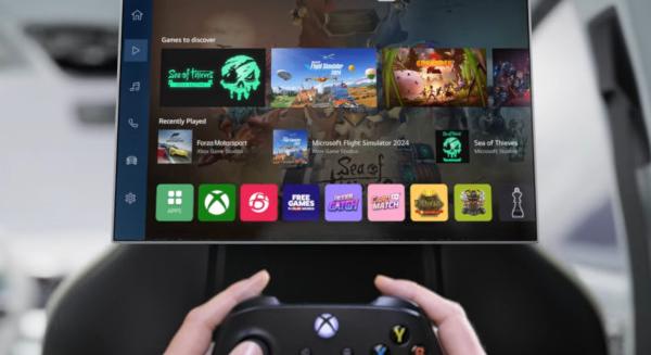 Az Xbox Cloud Gaming és az LG négykerekű konzolt varázsol az autódból