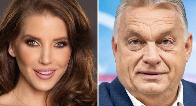 Szabó Zsófi Orbán Viktorral készített közös képet: videó is készült a találkozásról