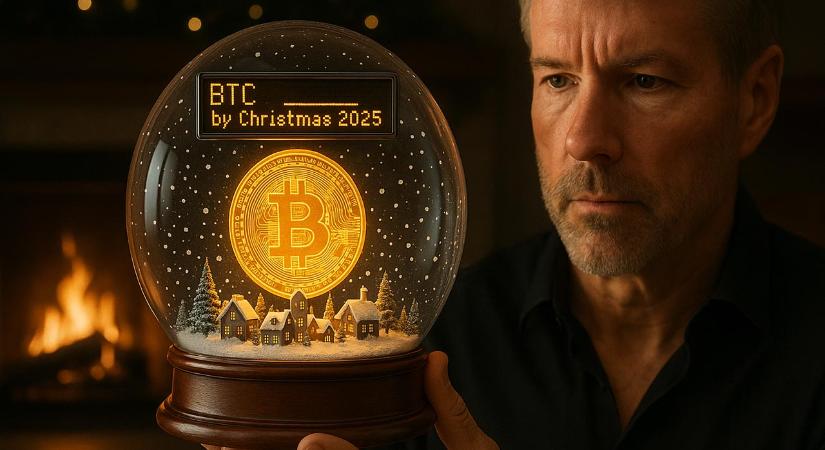 Michael Saylor megjósolta a Bitcoin árát 2025 karácsonyára