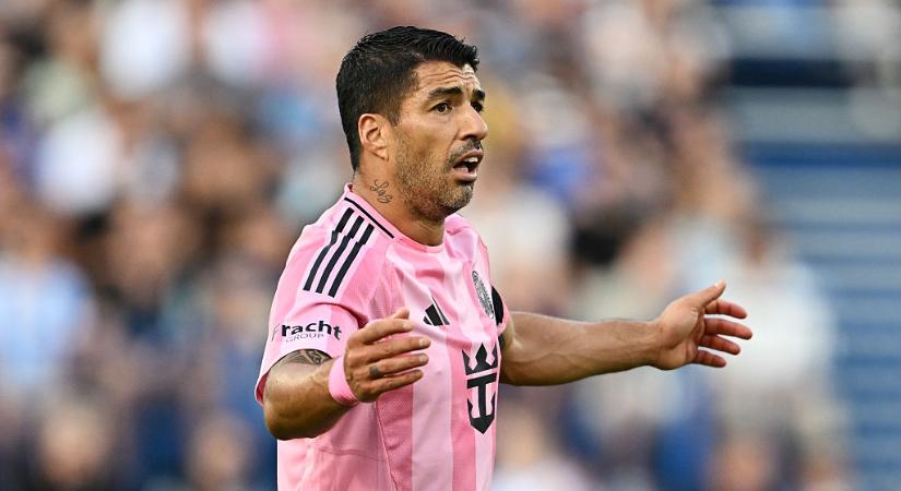 MLS: Suárez hárommeccses eltiltást kapott a legutóbbi kirohása miatt