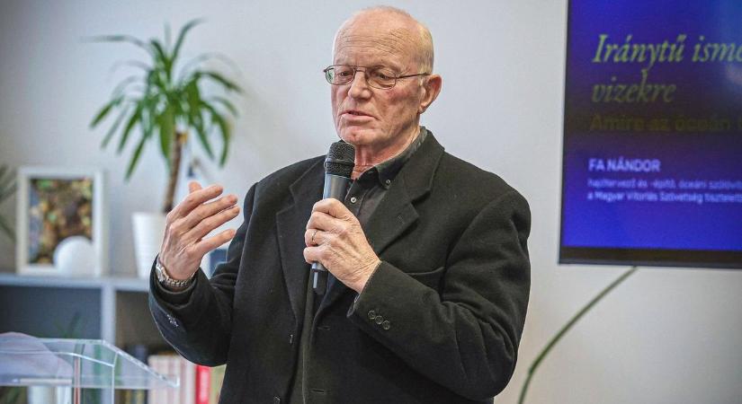 Fa Nándor búcsúzik a Balaton-kerülőtől, lezárul egy fejezet a magyar vitorlázás történetében