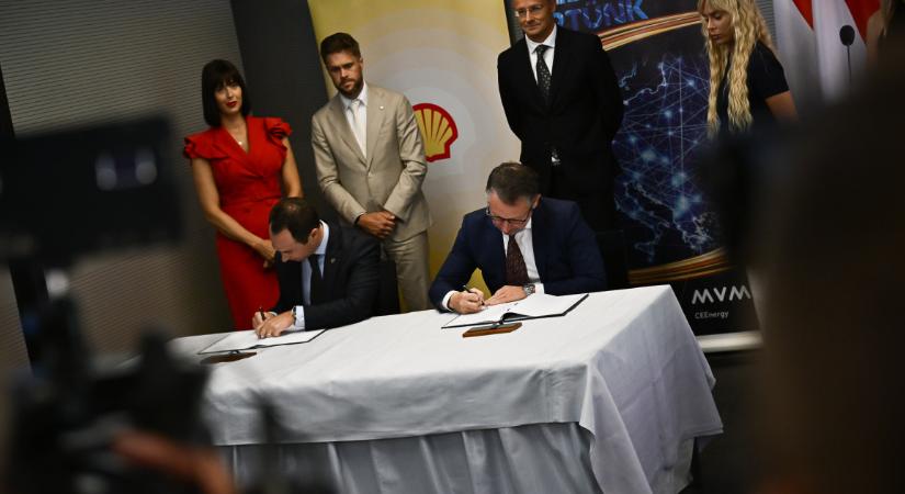 A Shell és az MVM stratégiai gázkereskedelmi megállapodást kötött