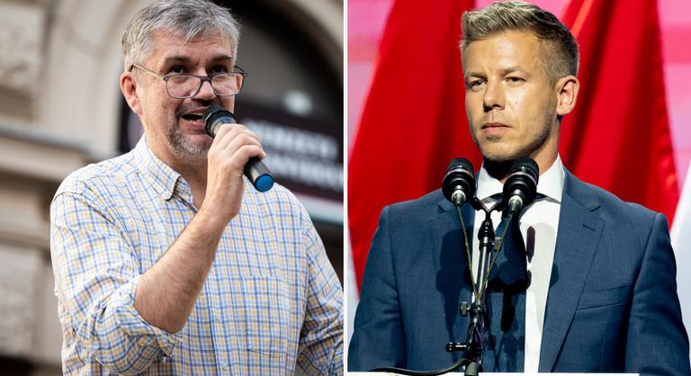 Hadházy Ákos elmagyarázta Magyar Péternek hogy miért indul el a választásokon