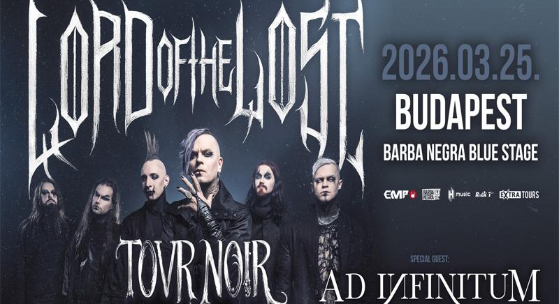 LORD OF THE LOST koncert márciusban Budapesten!
