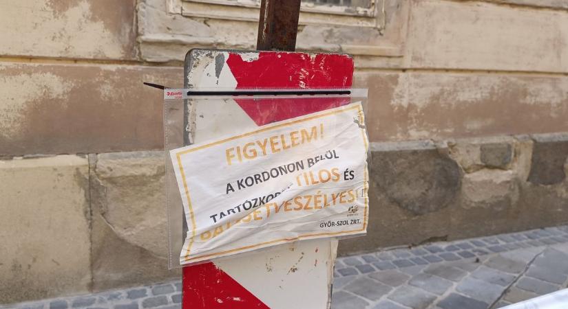 Ahol a császár is járt - Vészharangot kongatnak a Napóleon-ház felett Győrben - fotók