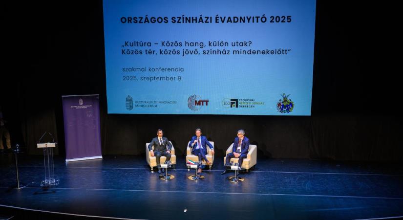 Csokonai Nemzeti Színház lett az első vidéki kultúrstratégiai intézmény – fotókkal