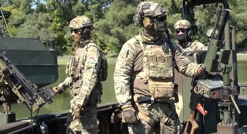 Amerikai katonák jelentek meg a Dunánál, a Magyar Honvédség minden haderőnemét felvonultatja a gyakorlaton