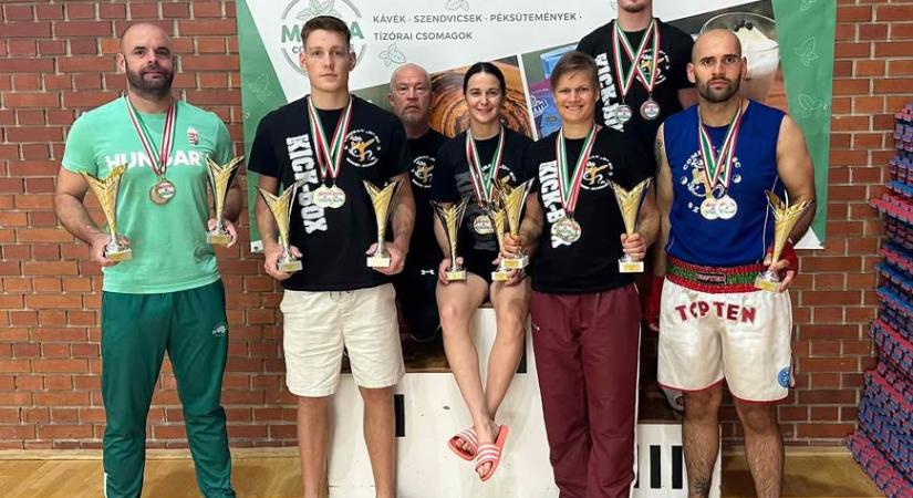 Kick-box magyar bajnok lett Zsarkó Dániel Péter