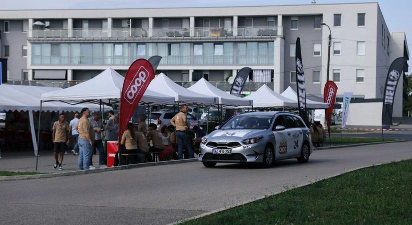 19. Coop Rally kisalföldi szakasza - Rábapatonán, Lipóton és Téten állomásoztak a versenyzők