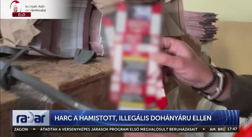 Radar - Harc az illegális dohányárú ellen  videó