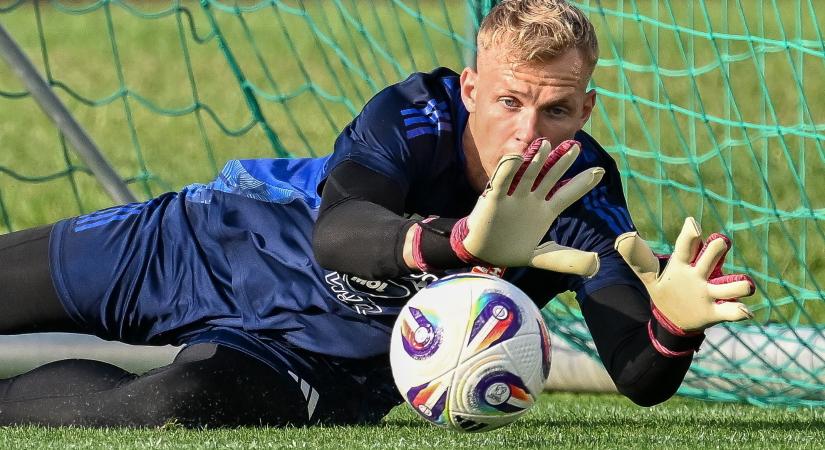 Cserél a kapuban Rossi: Tóth Balázs kezd a portugálok ellen