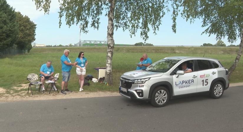 Elstartolt a Coop Rally