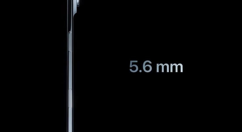 Az Apple bemutatta az eddigi legvékonyabb iPhone-t