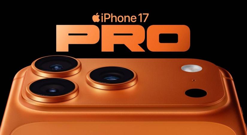 Merész dizájn és új teleobjektív az iPhone 17 Pro mobilokban