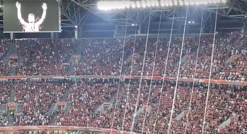 Felemelő: Így emlékezett meg Diogo Jotáról a Puskás Aréna közönsége - videó