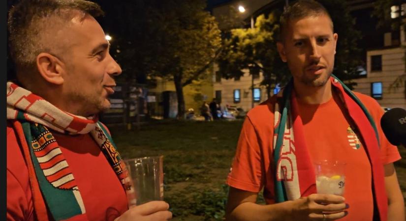 Döntetlent várnak a magyar szurkolók – videóval