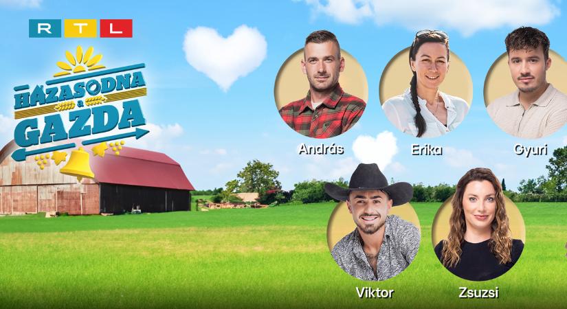 Házasodna a gazda: máris elcsattant az első csók