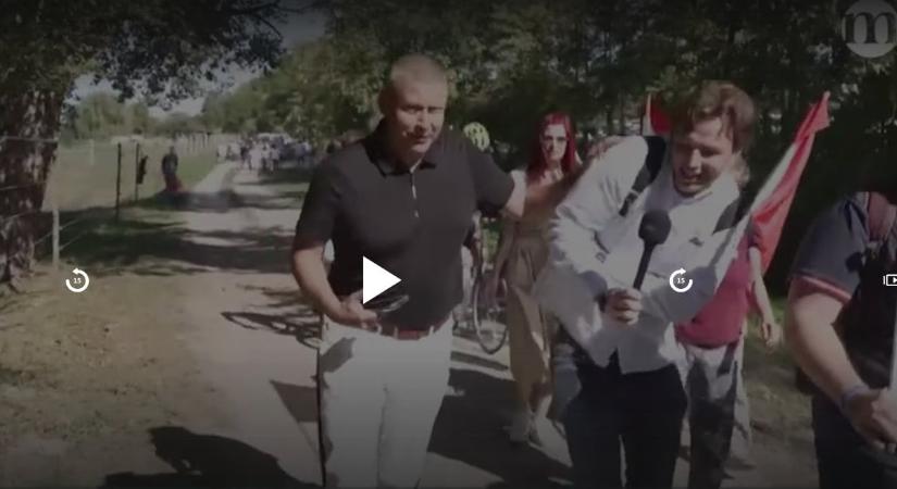 Az RTL számonkérte Magyar Pétert, amiért Ruszin-Szendi lökdöste a Mandiner munkatársát