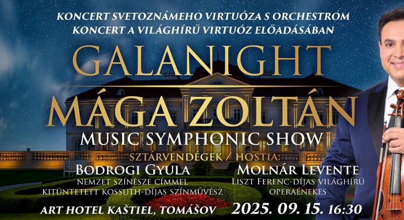 Mága Zoltán gálaestje felvidéki tehetséges fiatalokkal