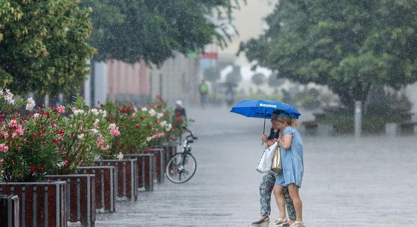 Késő nyári idillből vihar – estére jégesővel érkezik a fordulat!