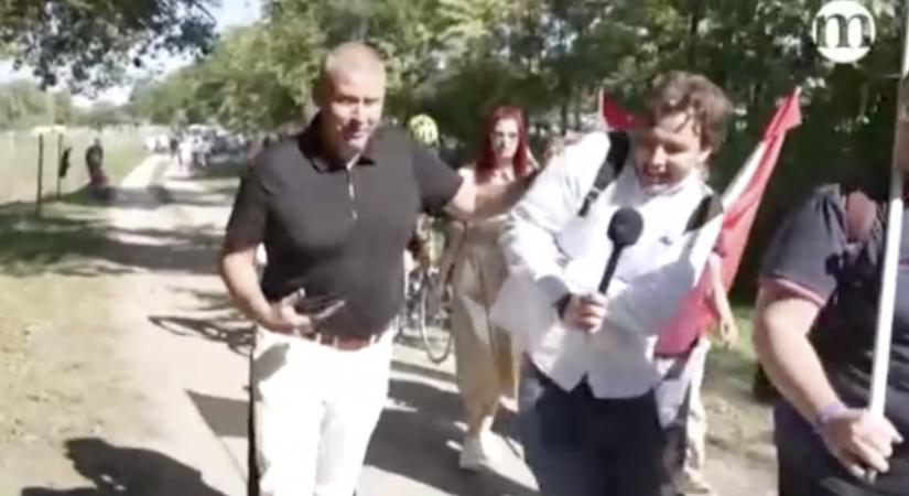 Ruszin-Szendi lökött – Az aktivisták után már a Tisza politikusai is agresszívan viselkednek