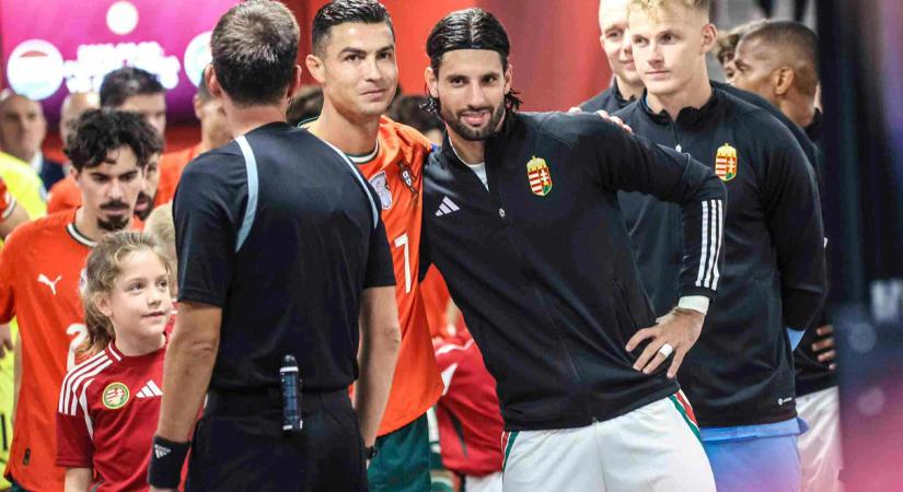 Ígéretet tett Cristiano Ronaldo Szoboszlainak a meccs után