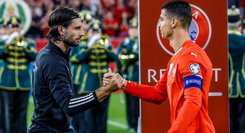 Cristiano Ronaldo üzent, hamarosan átadja a mezét Szoboszlai Dominiknak