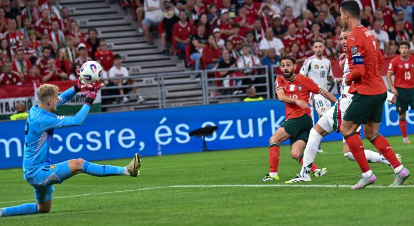 Tóth Balázs ezt érezte Cristiano Ronaldo 11-esénél: "Mintha egy festményt láttam volna" - videó