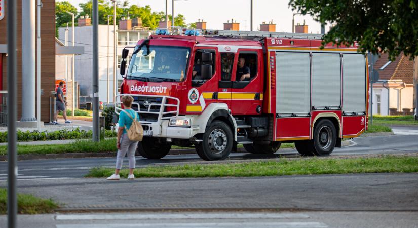 Faág akadályozta a közlekedést Nagykanizsa külterületén