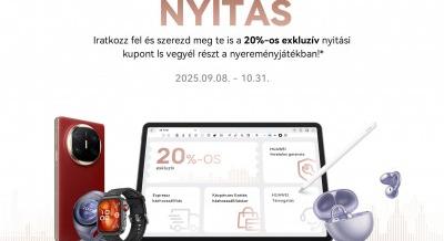 Okosórák, tabletek, fülhallgatók – Minden egy helyen a Huawei új webáruházában