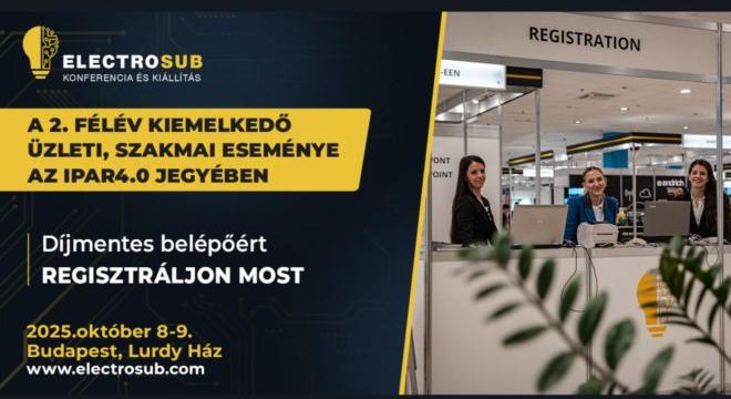 Vegyen részt díjmentesen az Electrosubon!