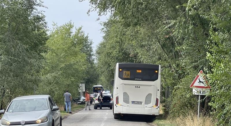 Baleset történt Szabadkán a Bajai út végén