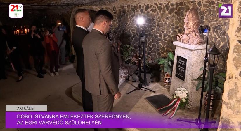 Aktuális (2025.09.10) Dobo Istvánra emlékeztek Szerednyén, az egri várvédő szülőhelyén (videó)