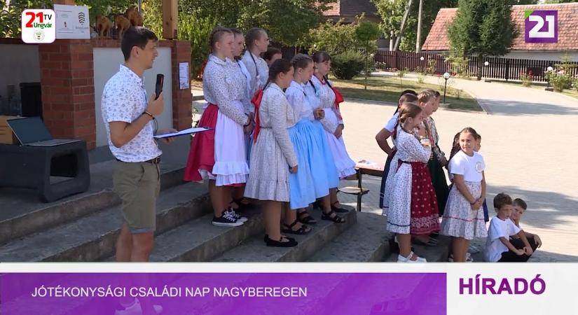 Jótékonysági családi nap Nagyberegen (videó)