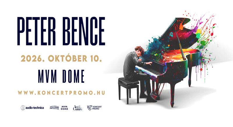 A világsztár zongorista Péter Bence új, grandiózus show-val tér vissza Budapestre