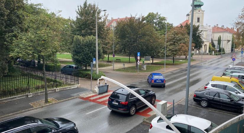 Megérkezett az eső Sopronba - fotó