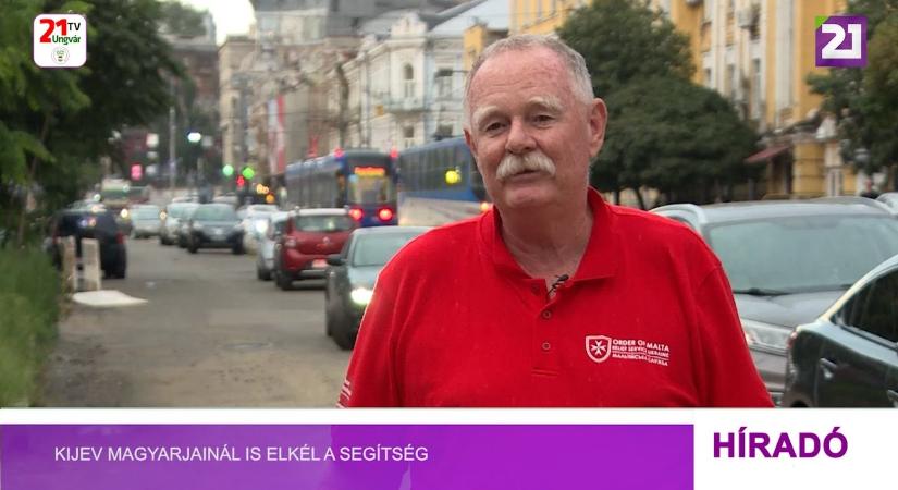 Kijev magyarjainál is elkél a segítség (videó)