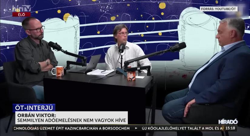 Orbán Viktor nem támogat semmilyen adóemelést és nem akar szektorális különadót kivetni  videó