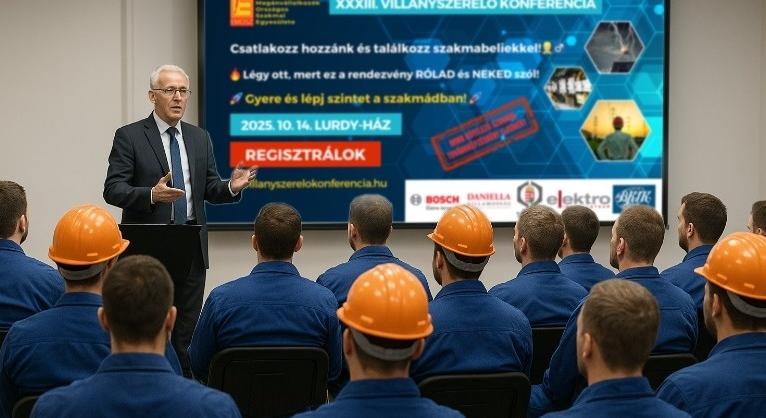 Október 14-én Villanyszerelő Konferencia